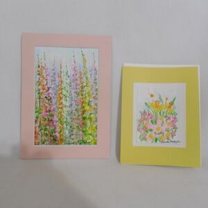 Snapdragons Watercolor Painting